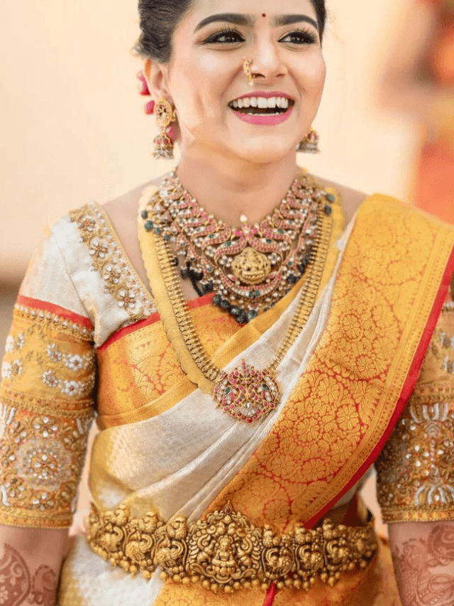 ब्राइड्स के लिए लेटेस्ट कमरबंध डिज़ाइन – Stunning Kammarbandh Designs