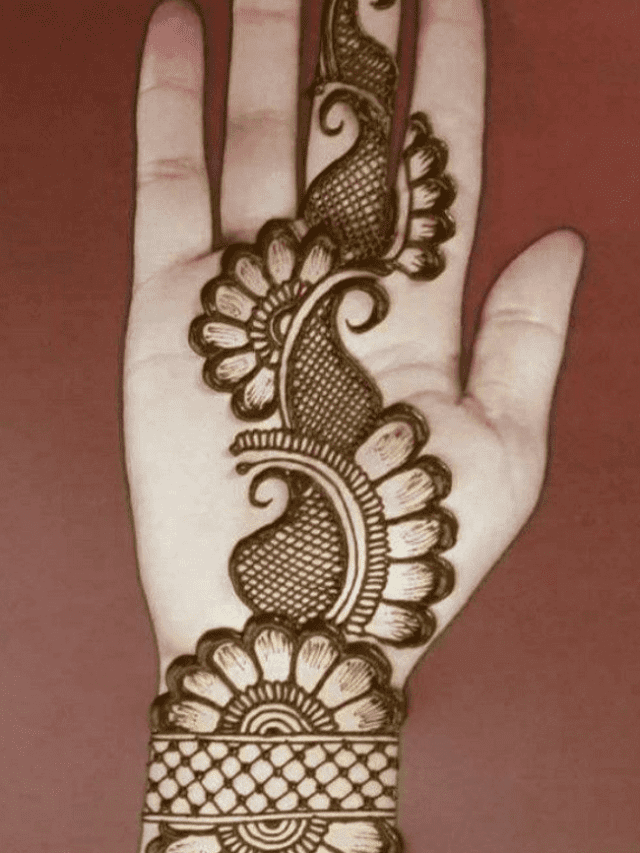 ईद के लिए सिंपल मेहँदी डिज़ाइन – Simple Mehendi Design for Eid