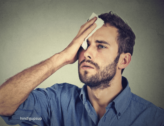 Read more about the article घबराहट में पसीना क्यों आता है? – Why Sweating Under Stress