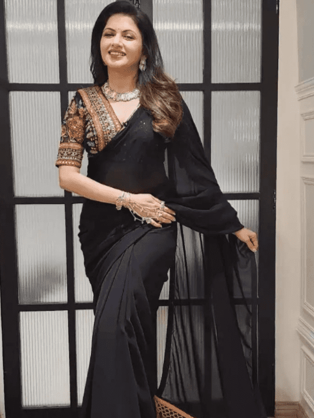 bhagyashree saree