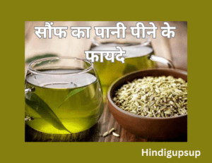 Read more about the article सौंफ का पानी पीने के फायदे – 6 Benefits of Drinking Fennel Water