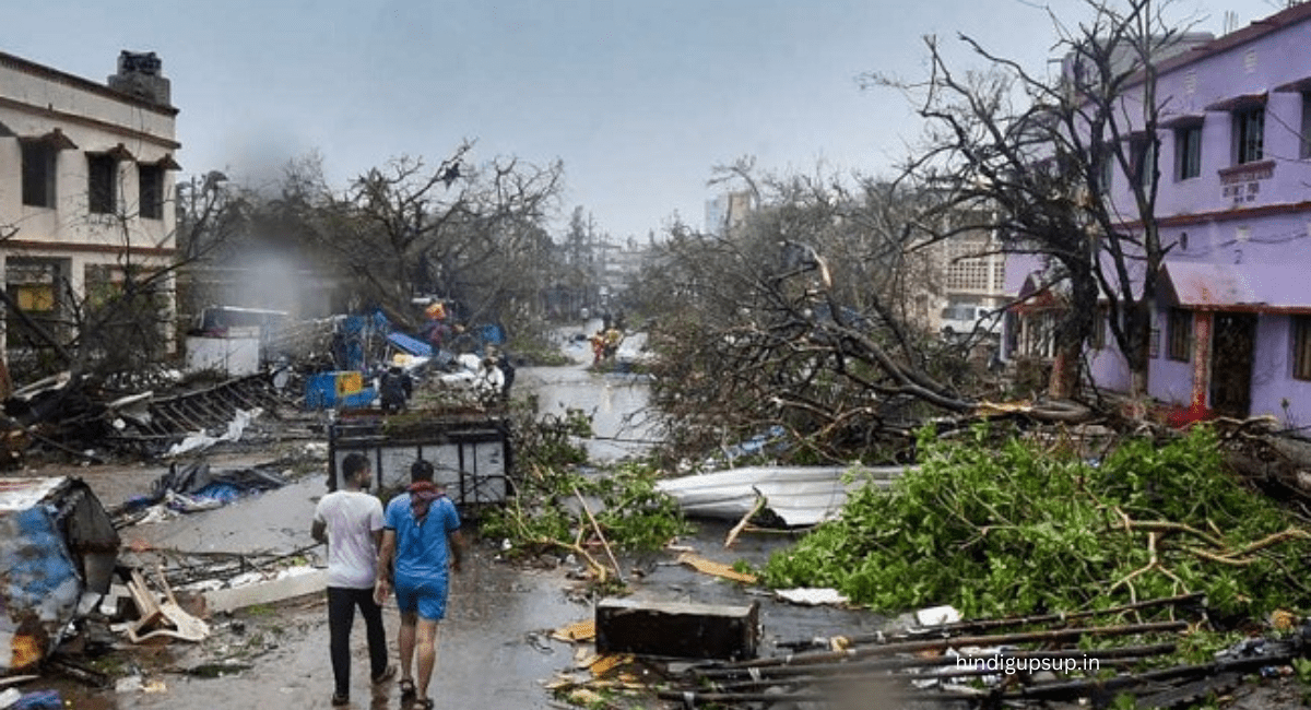 चक्रवात बिपरजॉय का असर - Impact of Cyclone Biperjoy