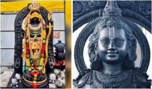 Read more about the article Ram Lala: कृष्ण शैली में मूर्ति, श्यामल रंग, आभामंडल में दशावतार, जानें रामलला की मूर्ति की विशेषताएं- top news with 5 popular Facts