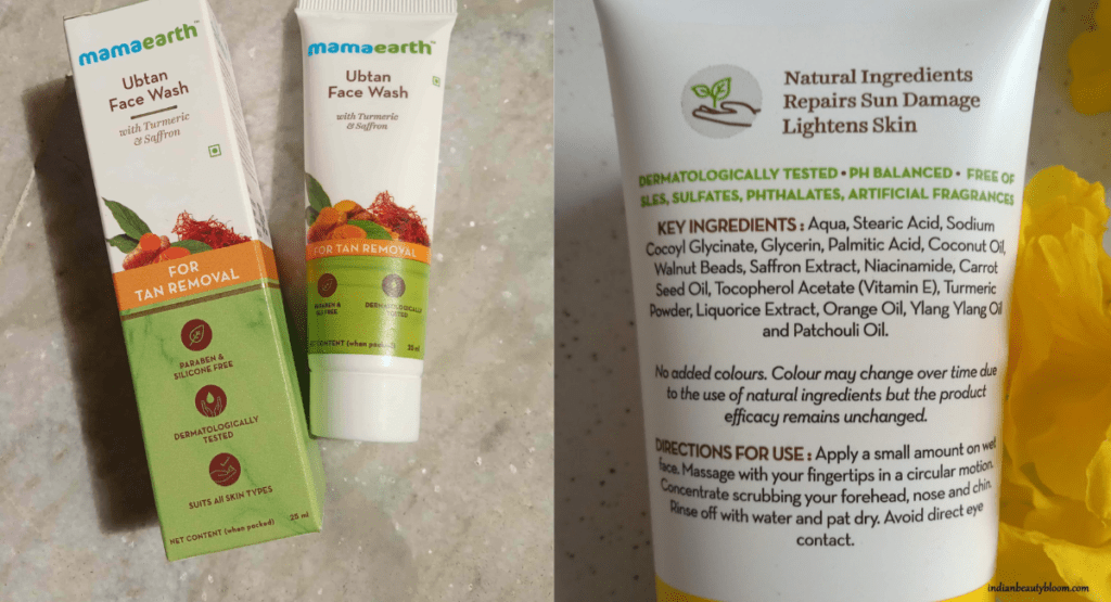 Mamaearth Ubtan Facewash Review