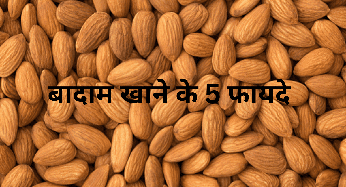 बादाम खाने के 5 फायदे - 5 Benefits of Eating Almonds