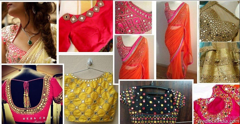 शादी के सीजन के लिए ट्रेंडी ब्लाउज बैक नेक डिजाइन - Trendy Blouse Back Design for Wedding Season