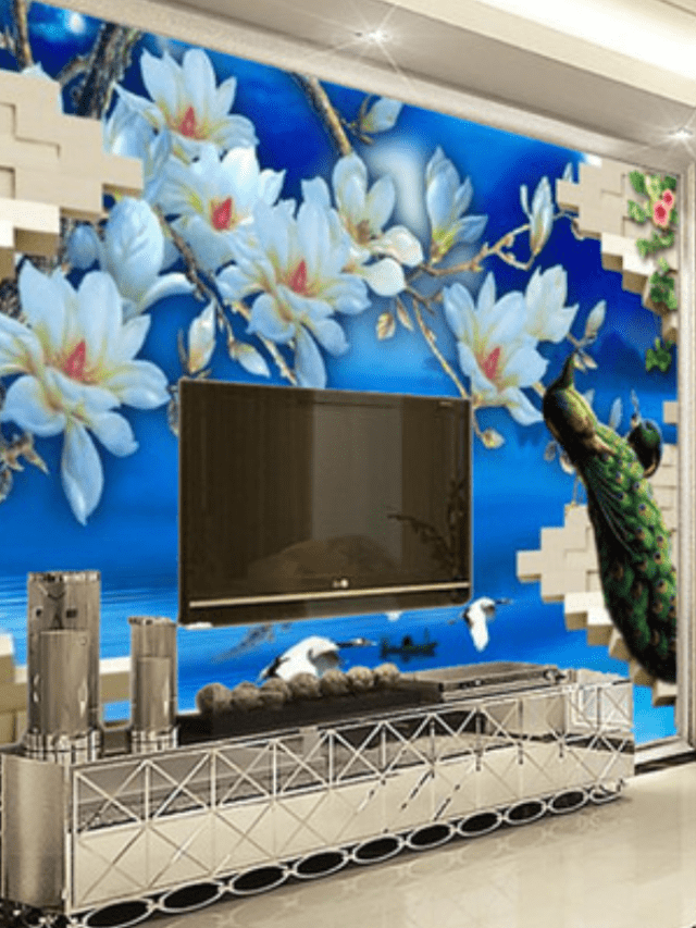 घर के लिए डिजाइनिंग वॉलपेपर – 8 Beautiful Wallpaper Design