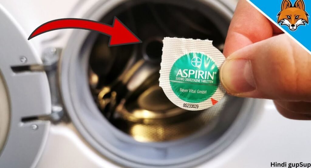 Aspirin in laundry