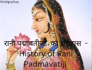 Read more about the article रानी पद्मावतीजी  का इतिहास  – History of Rani Padmavatiji