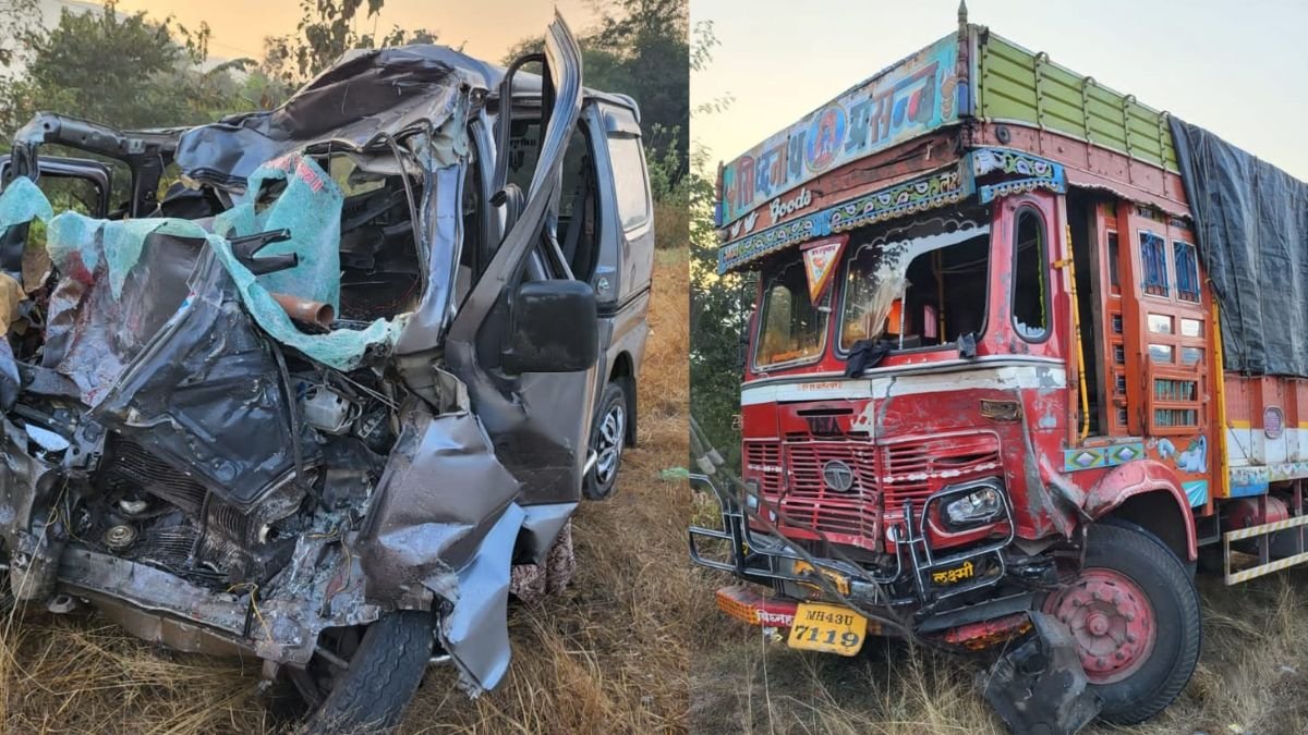 मुंबई-गोवा हाईवे पर भीषण सड़क हादसा, ट्रक-कार की टक्कर में 9 लोगो की मृत्यु - Horrific Road Accident on Mumbai-Goa Highway, 9 People Died in Truck-Car Collision