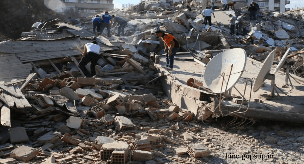 तुर्की में भूकंप, 24 घंटे में भूकंप का चौथा बड़ा झटका - Earthquake devastation in Turkey